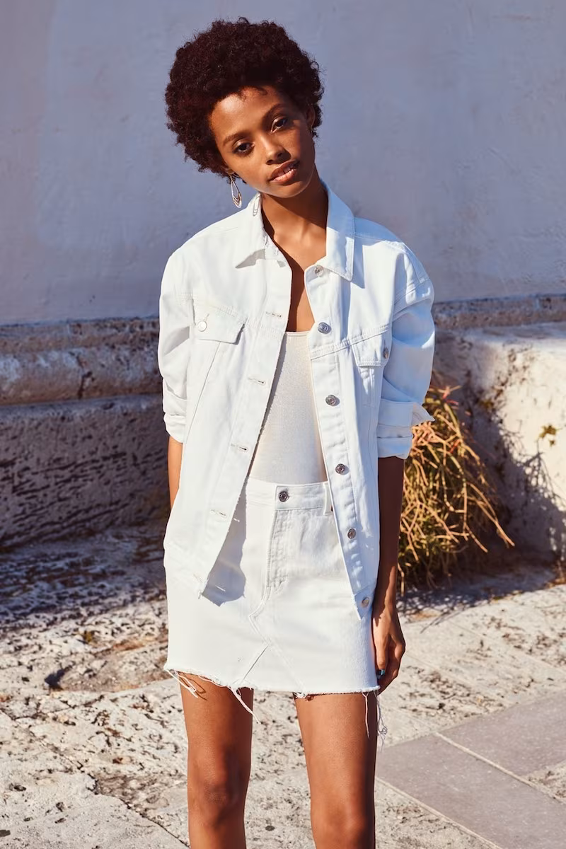 Topshop Oversize Denim Jacket
