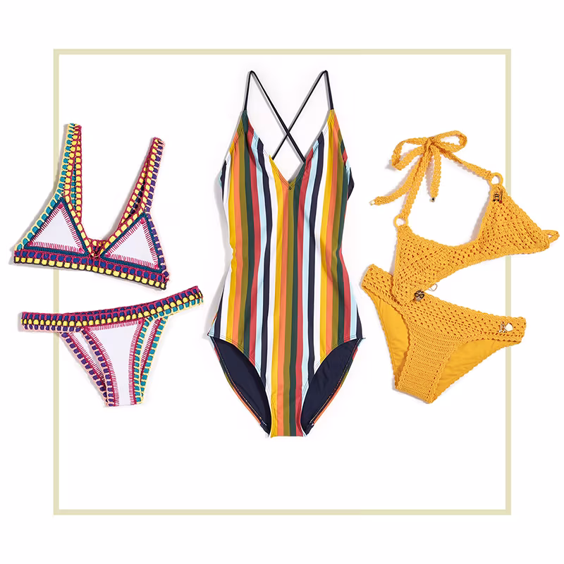 Tory Burch Feliz Stripe One Piece