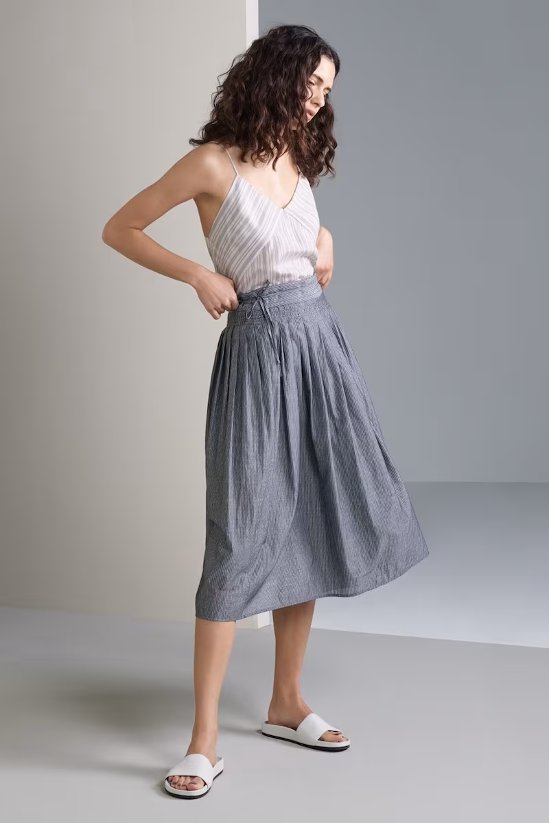 Vince Stripe Silk Camisole