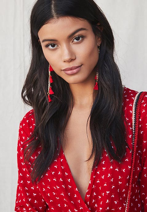 Vanessa Mooney X REVOLVE Tassel Earrings