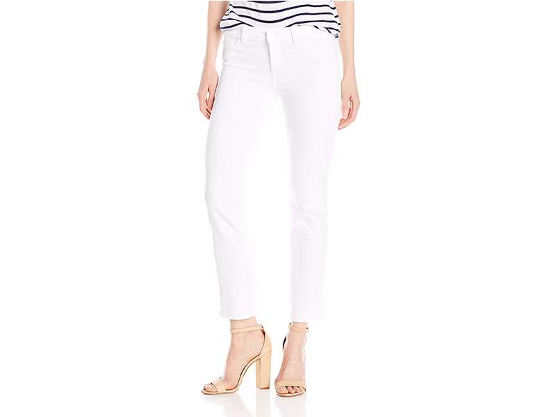 DL1961 Mara Instasculpt Straight Jeans in Milk