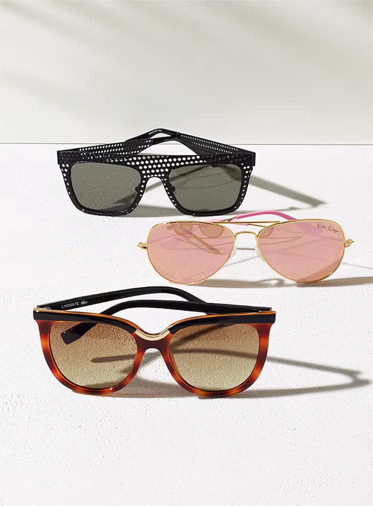 Diane Von Furstenberg DVF124S Grace Rectangular Sunglasses