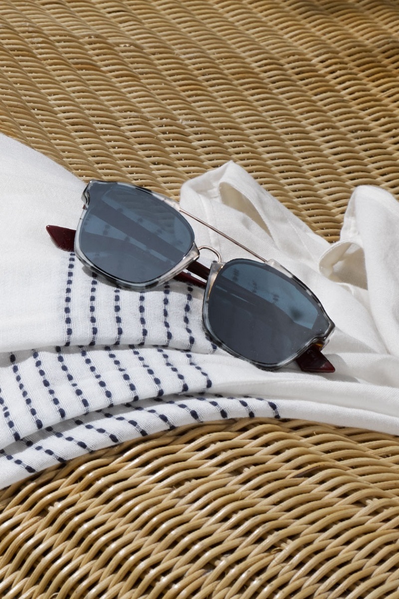 Dior Abstract bi-colour sunglasses