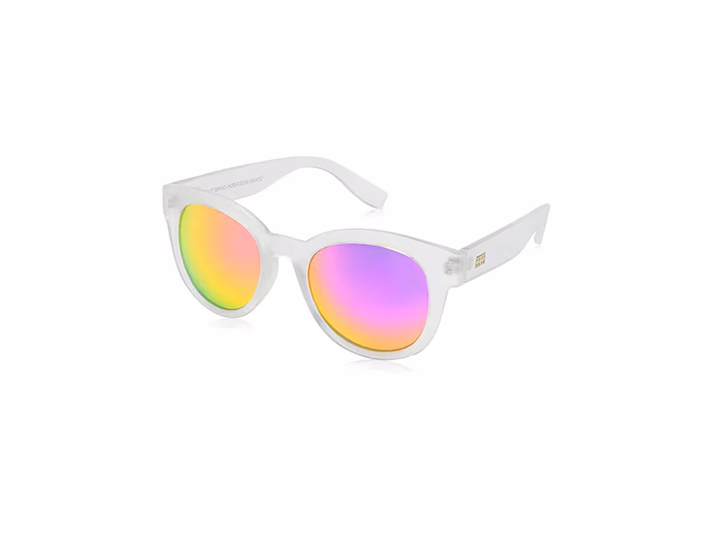 Foster Grant Item 8 Sp.5 Round White Designer Sunglasses
