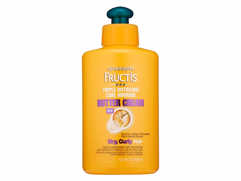 Garnier Hair Care Fructis Triple Nutrition Curl Moisture Leave-In Conditioner