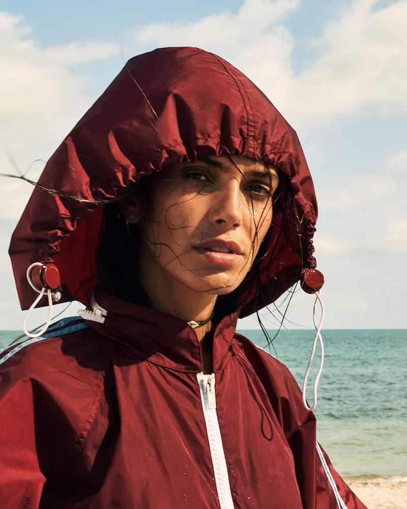Joseph Skip Contrast-Trim Parka