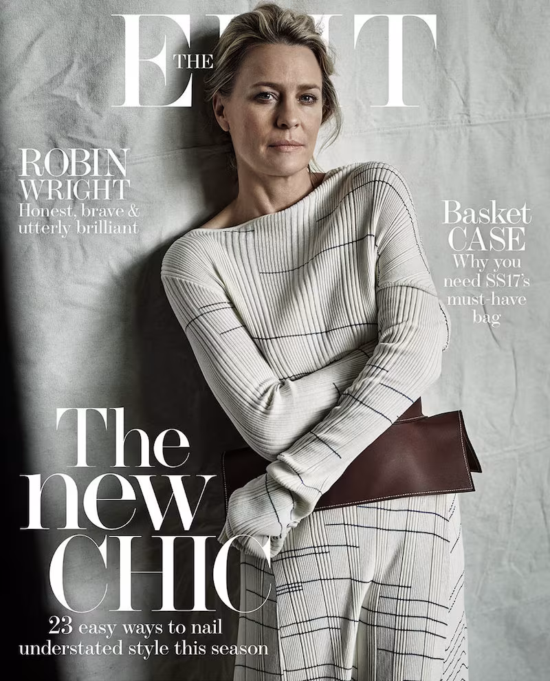 Laid Bare: Robin Wright for The EDIT
