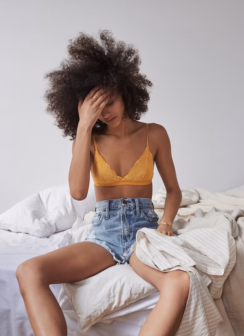 Madewell The Perfect Jean Short In Langdon Wash