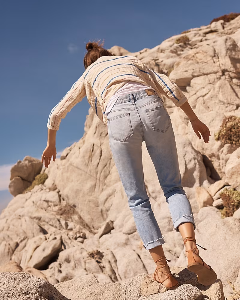 Madewell The Perfect Summer Jean In Malden Wash