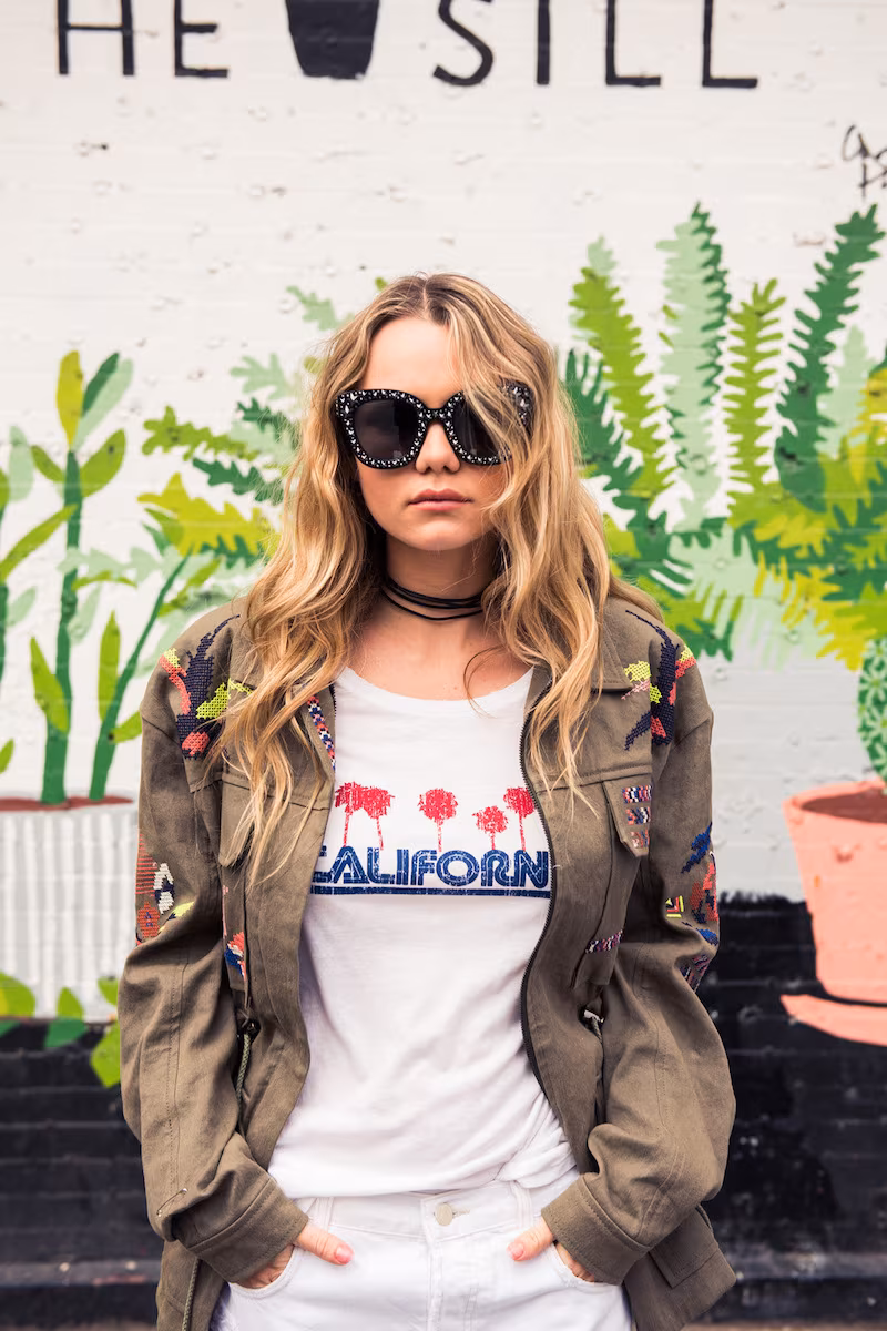 PAIGE Bexley California Graphic Tee