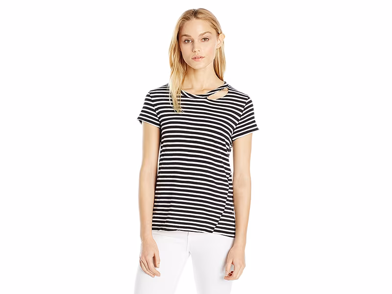 Pam & Gela Slash Crew Neck