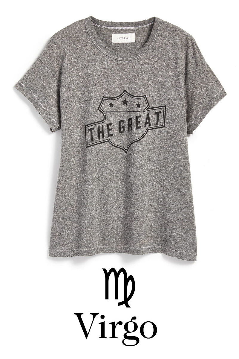 THE GREAT. The Boxy Crew Tee