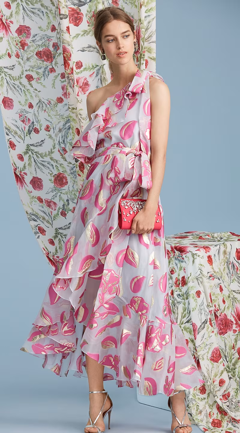 Temperley London Throne Ruffle Dress