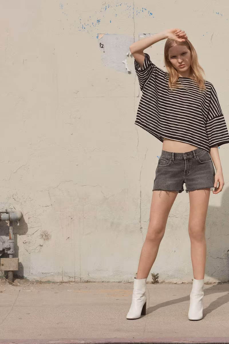 AllSaints Lea Denim Shorts