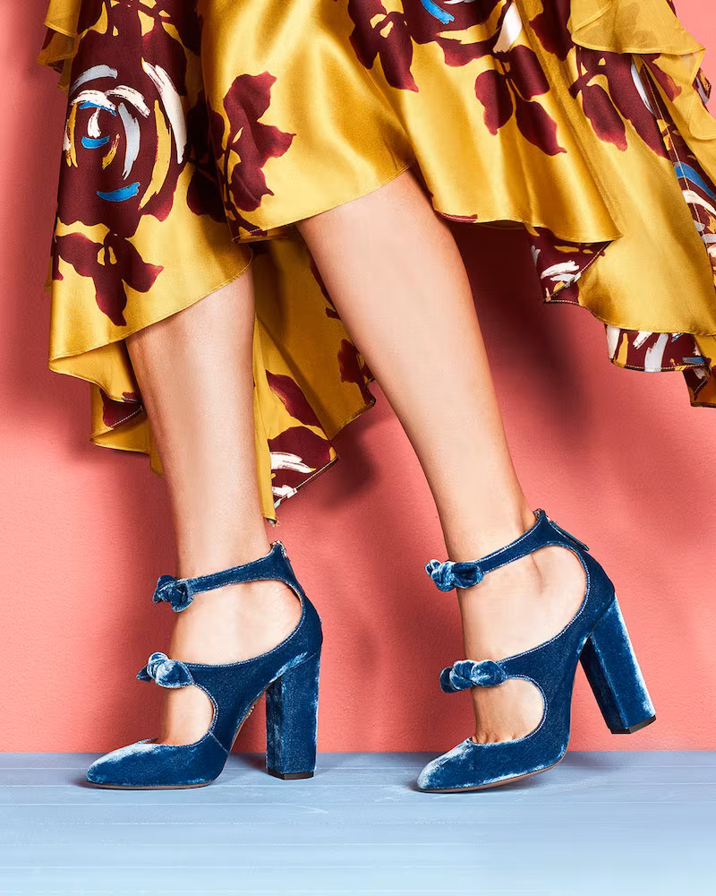 Aquazzura 105MM Sandy Bow Maryjane Pump