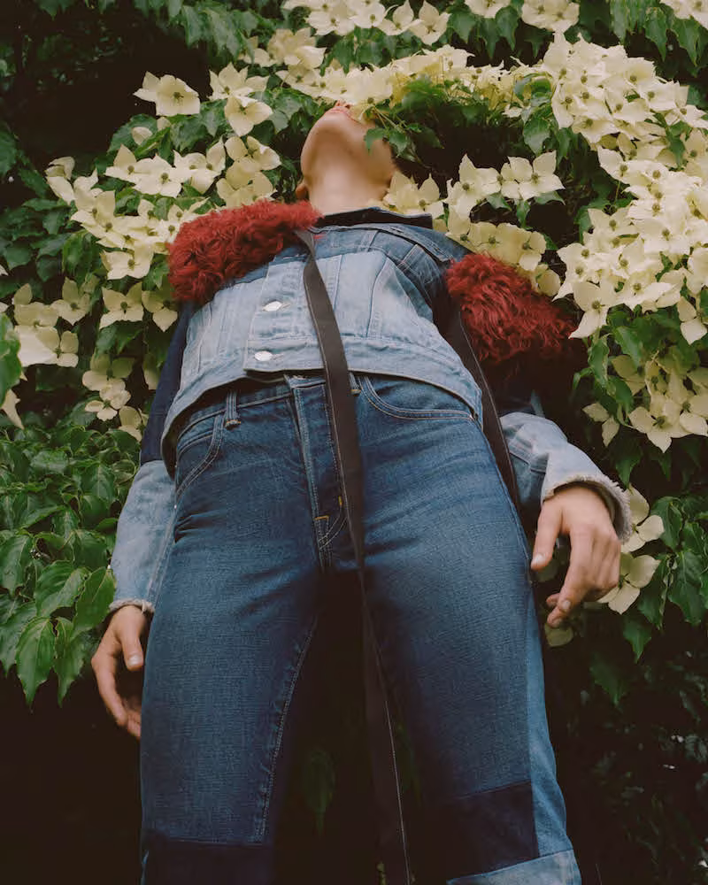Helmut Lang Patchwork Denim Jacket