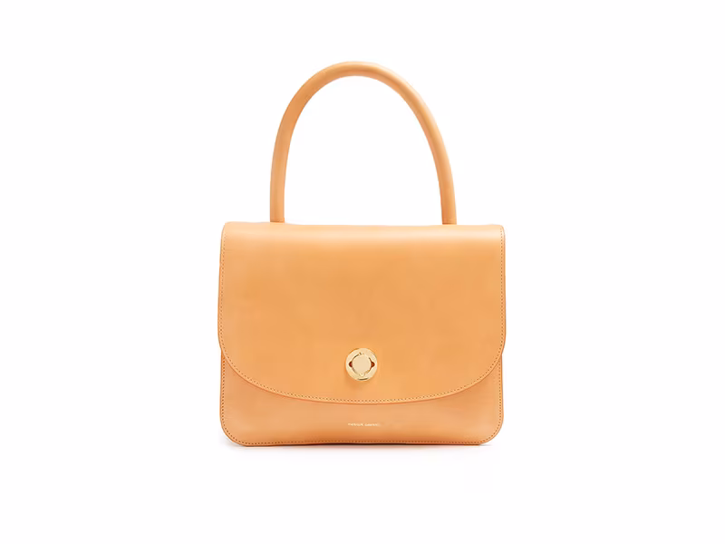 Mansur Gavriel Metropolitan Leather Top-Handle Bag