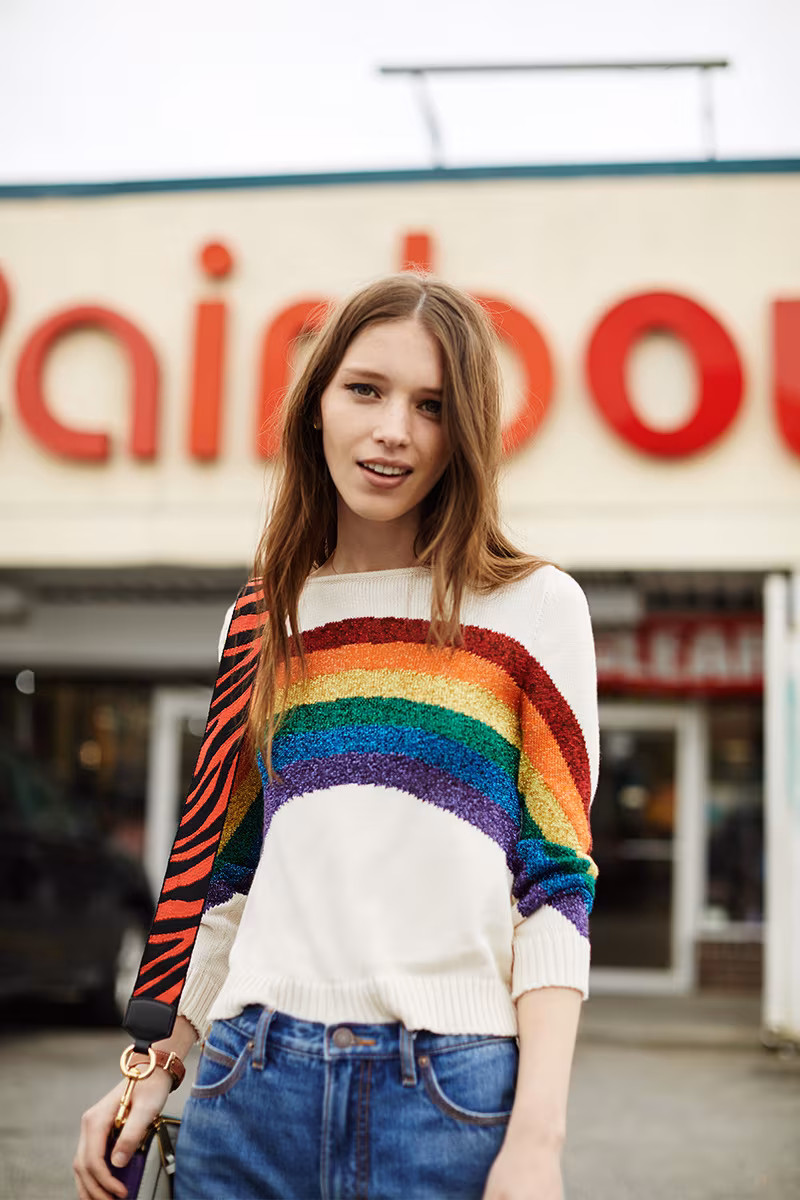 Marc Jacobs Long Sleeve Crew Sweater