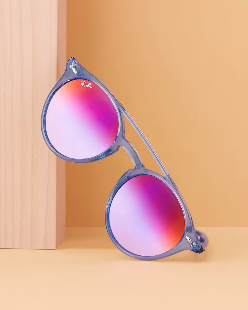 Ray-Ban 51mm Mirrored Rainbow Sunglasses