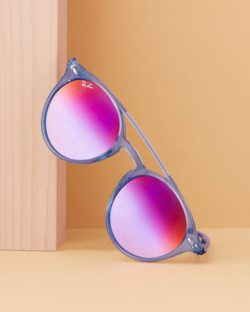 Ray-Ban 51mm Mirrored Rainbow Sunglasses