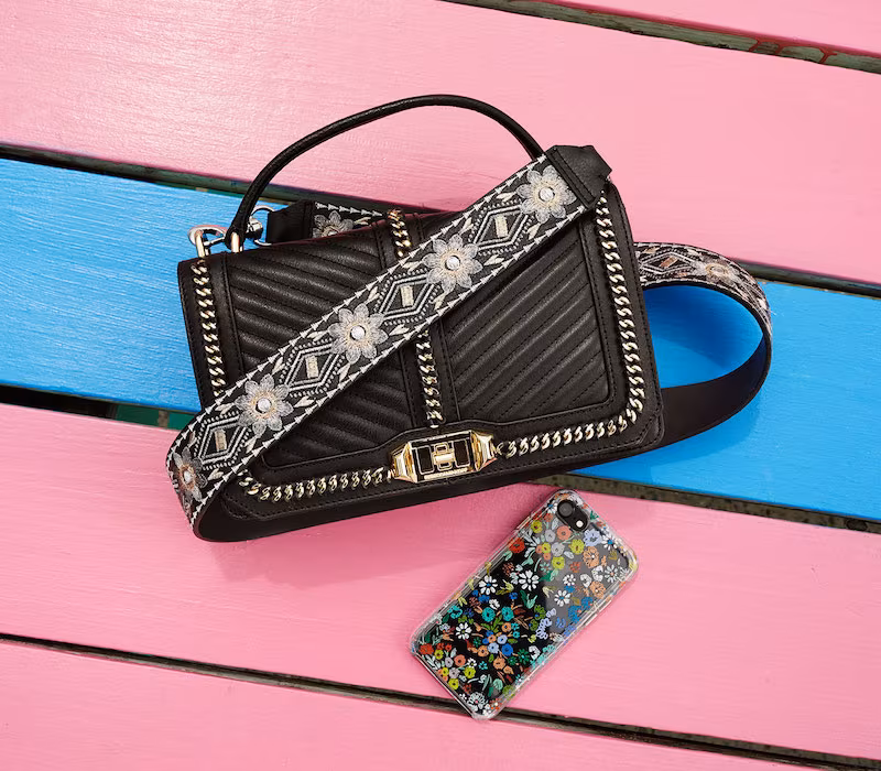 Rebecca Minkoff Stitched Guitar Strap