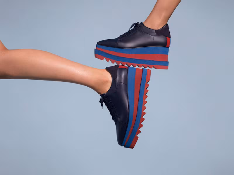 Stella McCartney Blue Sneak-Elyse Sneaker