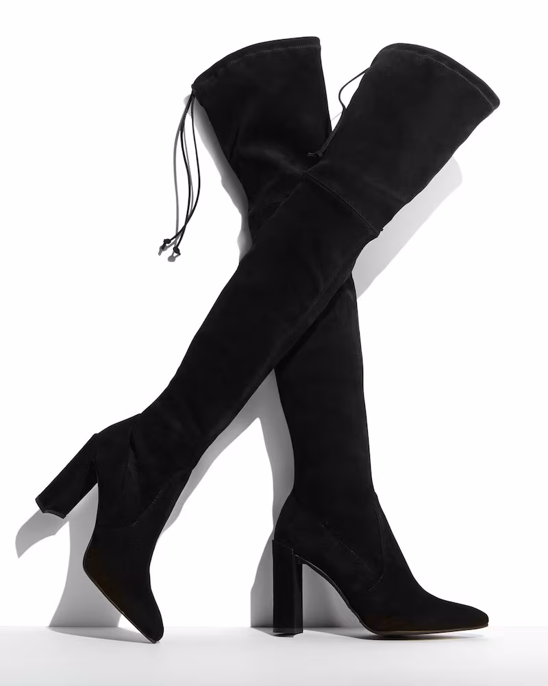 Stuart Weitzman Highchamp Suede Over-the-Knee Boot