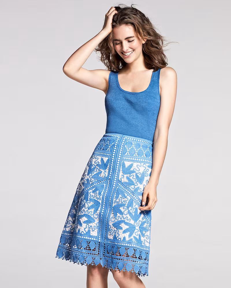 Tory Burch Scoop-Neck Tank Top