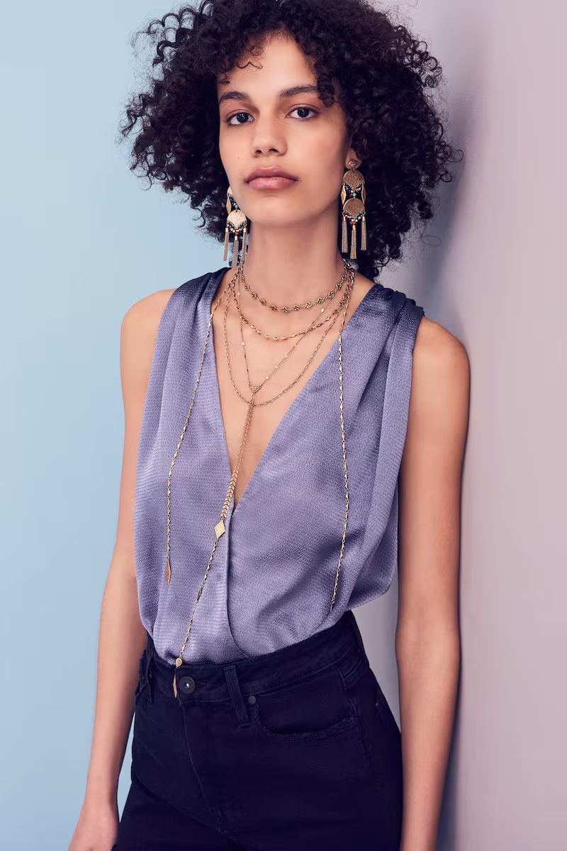 Treasure & Bond Convertible Multistrand Necklace