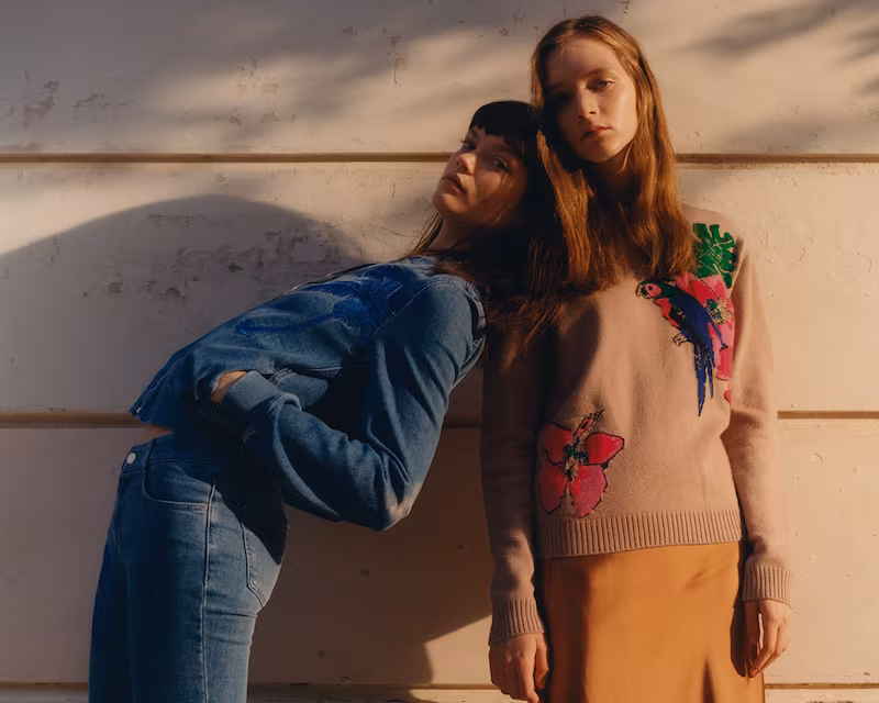 Valentino Parrot Cashmere Jumper