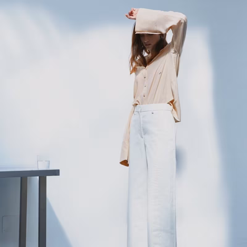mytheresa.com x Off-White Silk Shirt