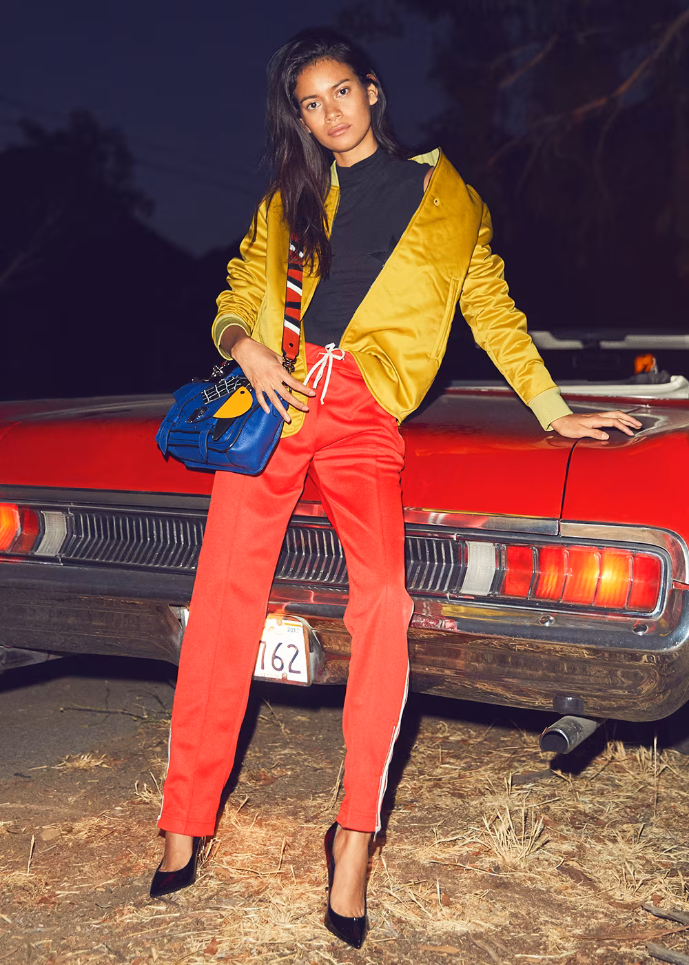 Acne Studios Mylon Matt Bomber Jacket