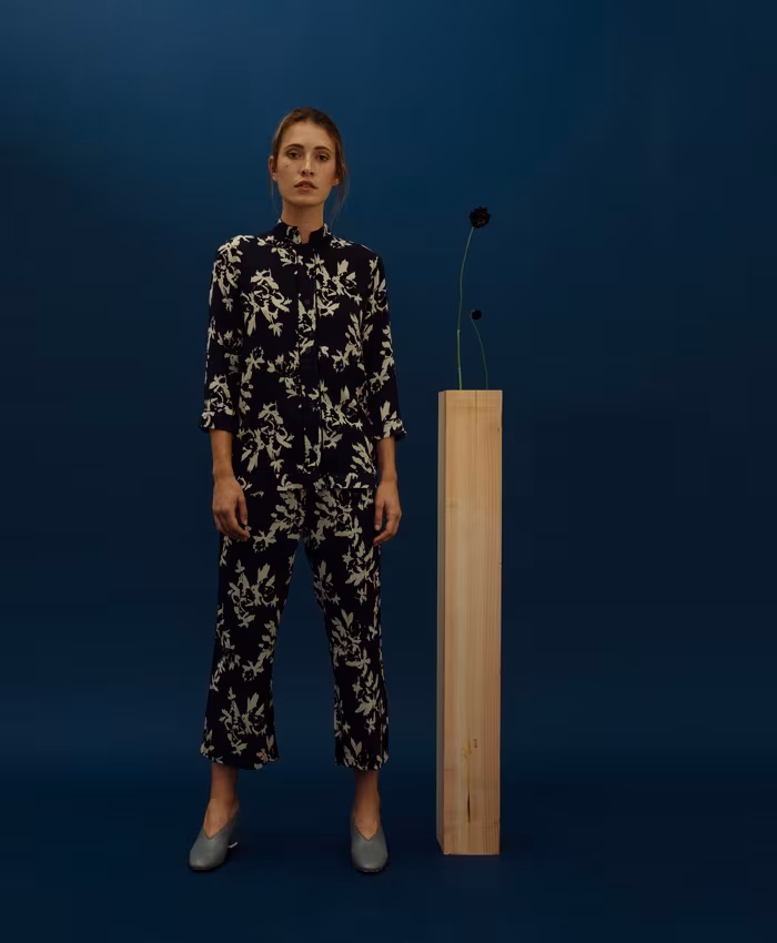 Ganni St. Pierre Crepe Pants