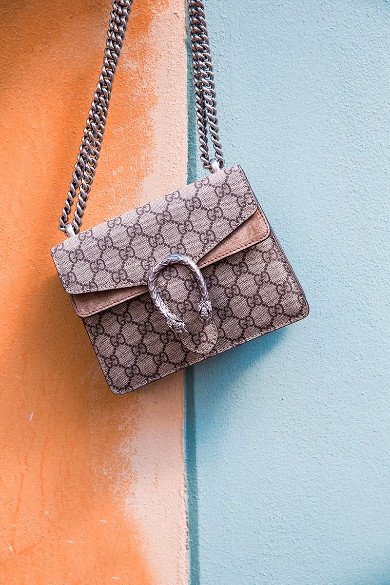 Gucci Medium Dionysus GG Supreme Shoulder Bag