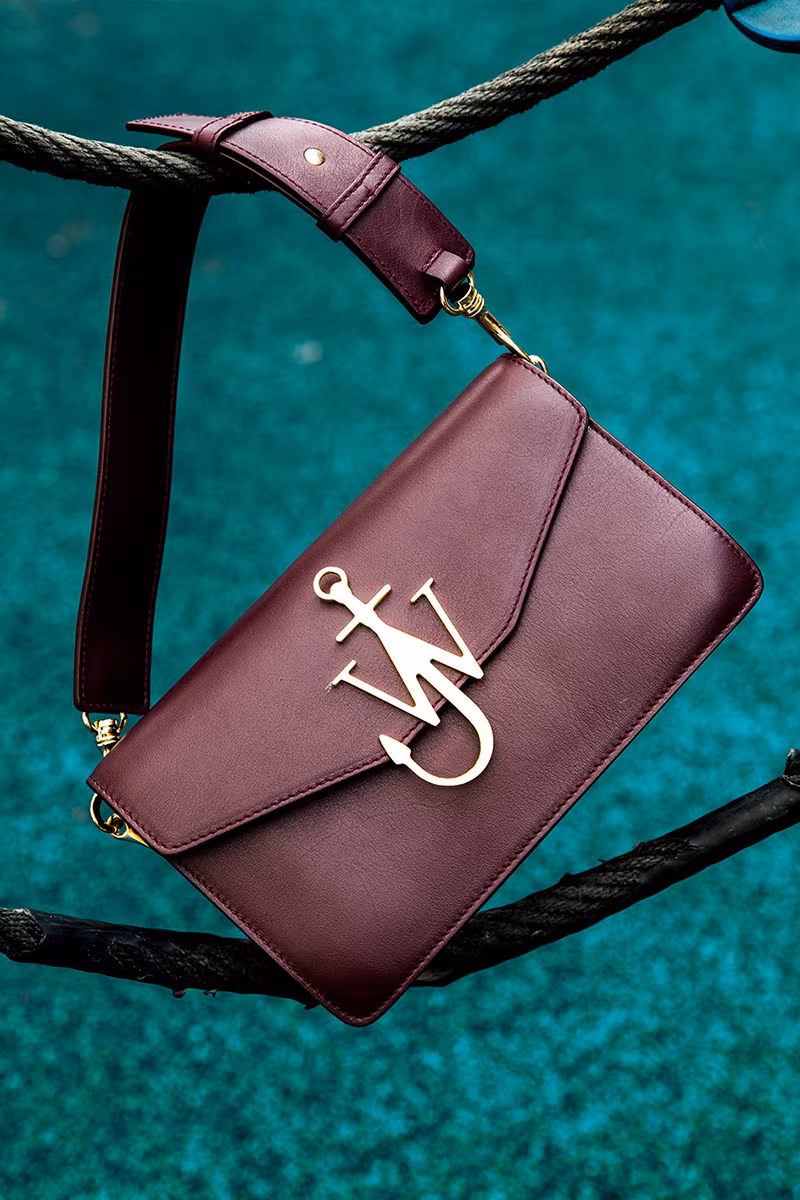 J.W.Anderson Logo Leather Shoulder Bag