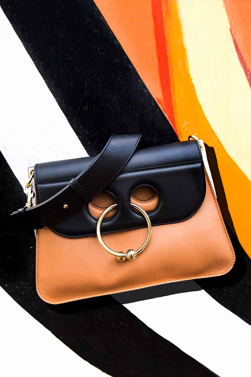 J.W.Anderson Medium Pierce Leather Shoulder Bag