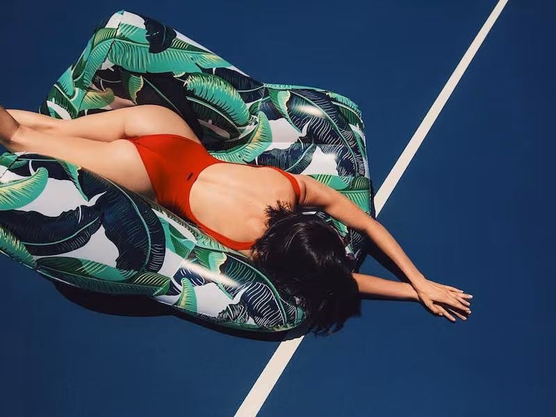 Kendall + Kylie x REVOLVE USA One Piece in Tomato