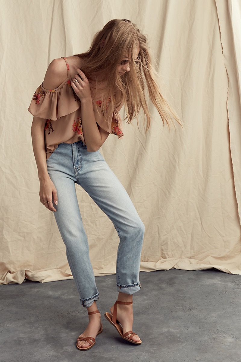 Madewell The Perfect Summer Jean In Fitzgerald Wash