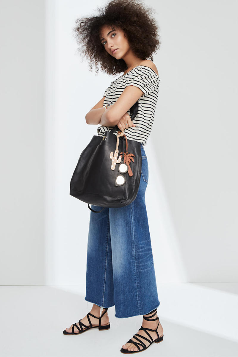 Madewell Wide-Leg Crop Jeans In Frida Wash