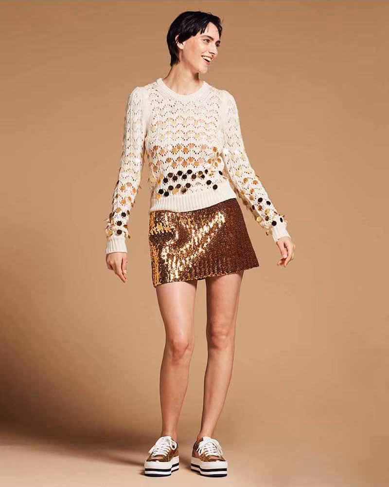Marc Jacobs Dégradé Paillette Sweater