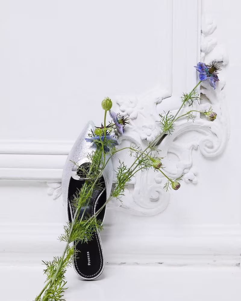Proenza Schouler Flat Leather Mules