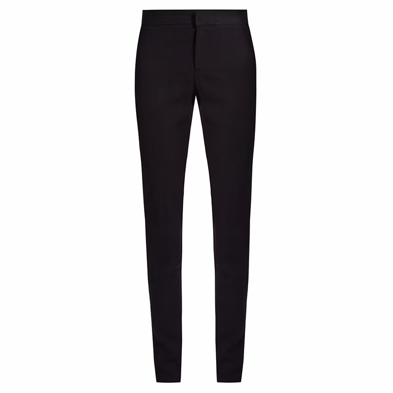 Raey Pinstriped Skinny Twill Trousers