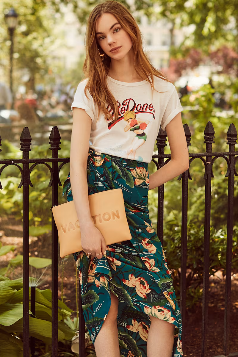 Stella Jean Printed Skirt