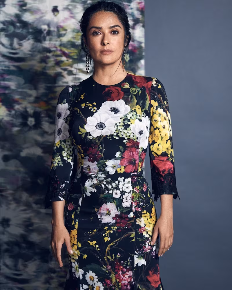 Dolce & Gabbana Lace-Trimmed Floral-Print Silk-Blend Midi Dress
