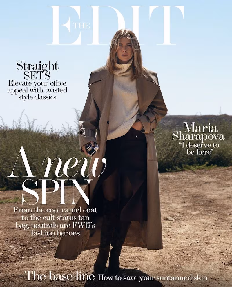 Driven: Maria Sharapova for The EDIT