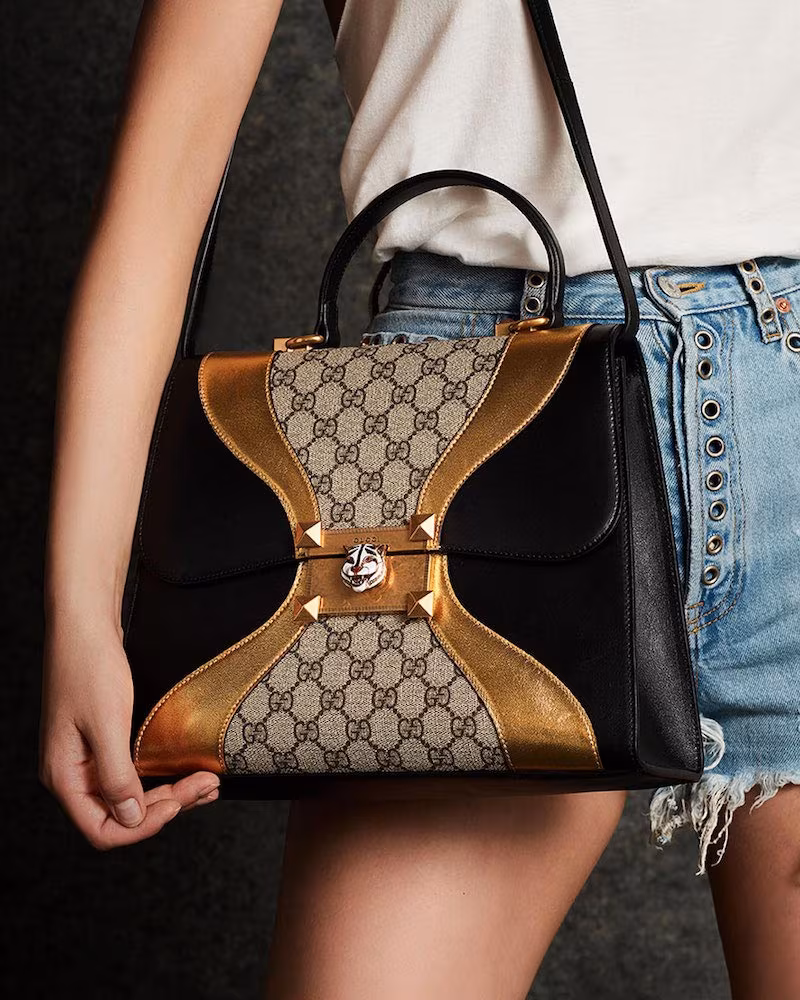 Gucci Iside Linea G Medium Shoulder Bag