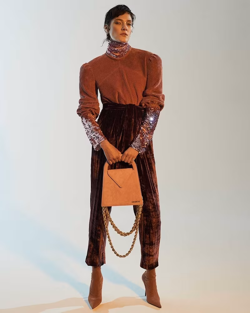 Isabel Marant Riley Round-Neck Corduroy Top