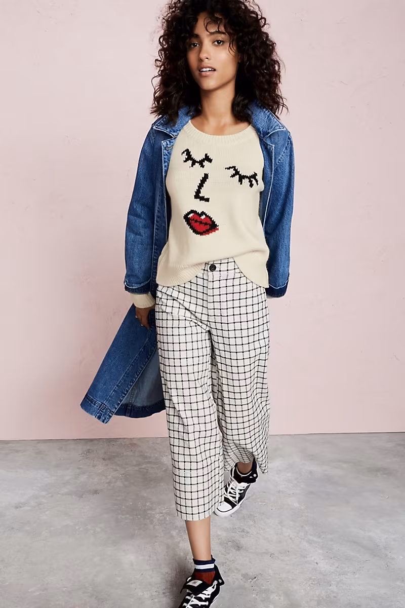 Madewell Making Faces Pullover Sweater