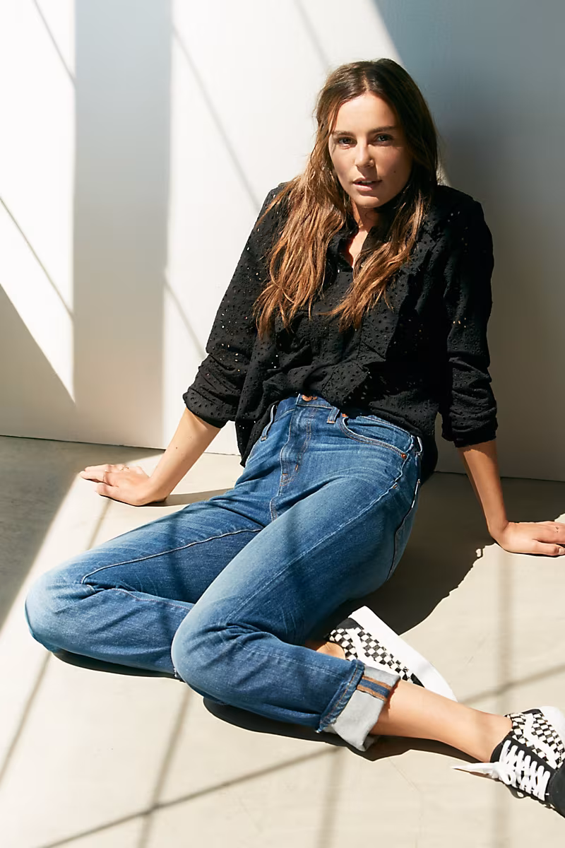 Madewell The High-Rise Slim Boyjean