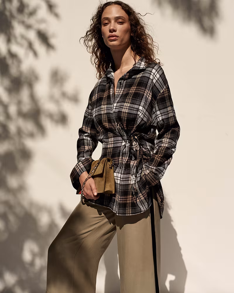 Robert Rodriguez Silk Wide-Leg Trousers